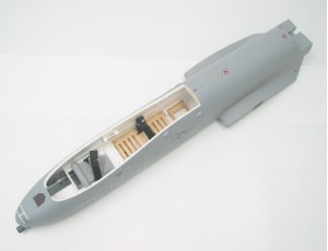 Freewing A-10 Twin 80mm EDF Jet Main Fuselage Front Part